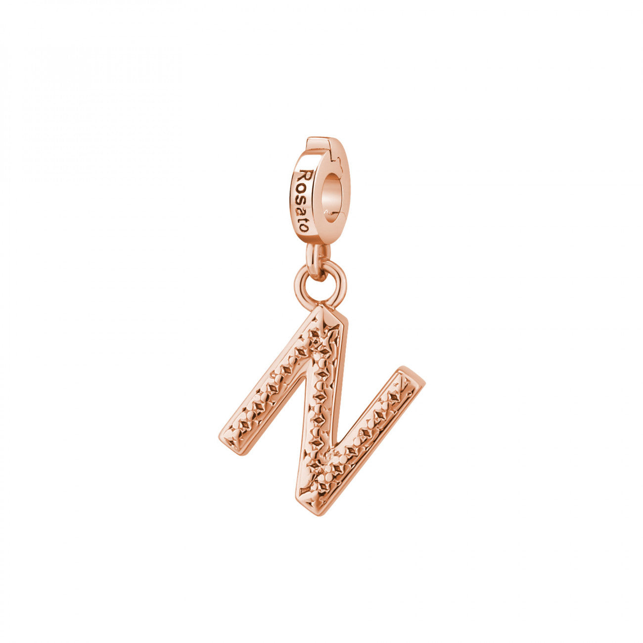Charm Rosato Storie Lettera N Rosè