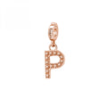 Charm Rosato Storie Lettera P Rosè