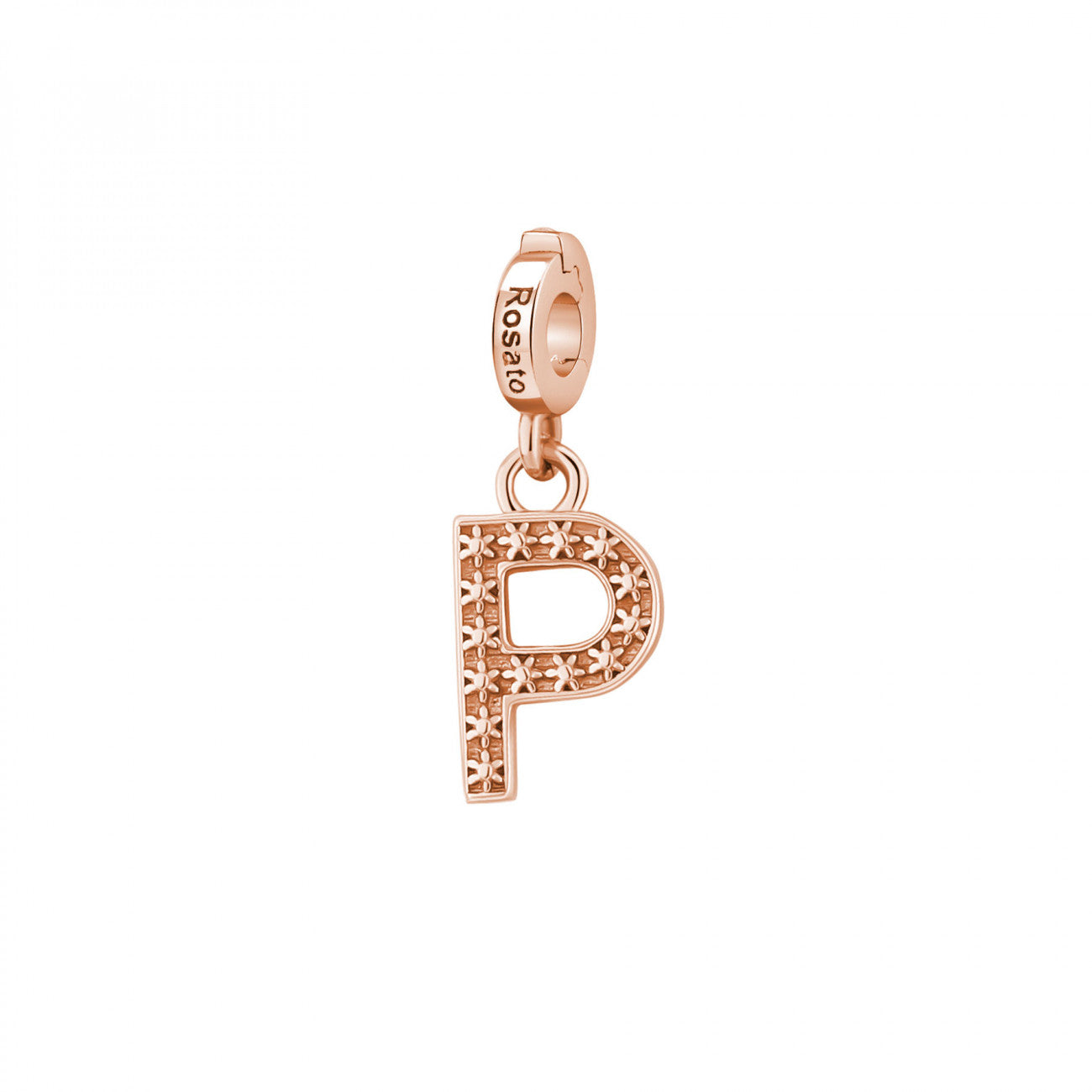 Charm Rosato Storie Lettera P Rosè