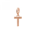 Charm Rosato Storie Lettera T Rosè