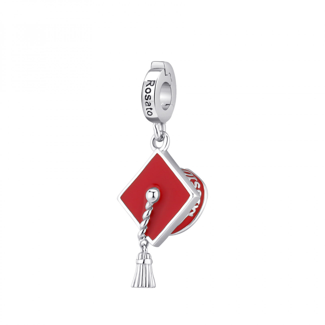 Charm Rosato Storie Cappello Laurea