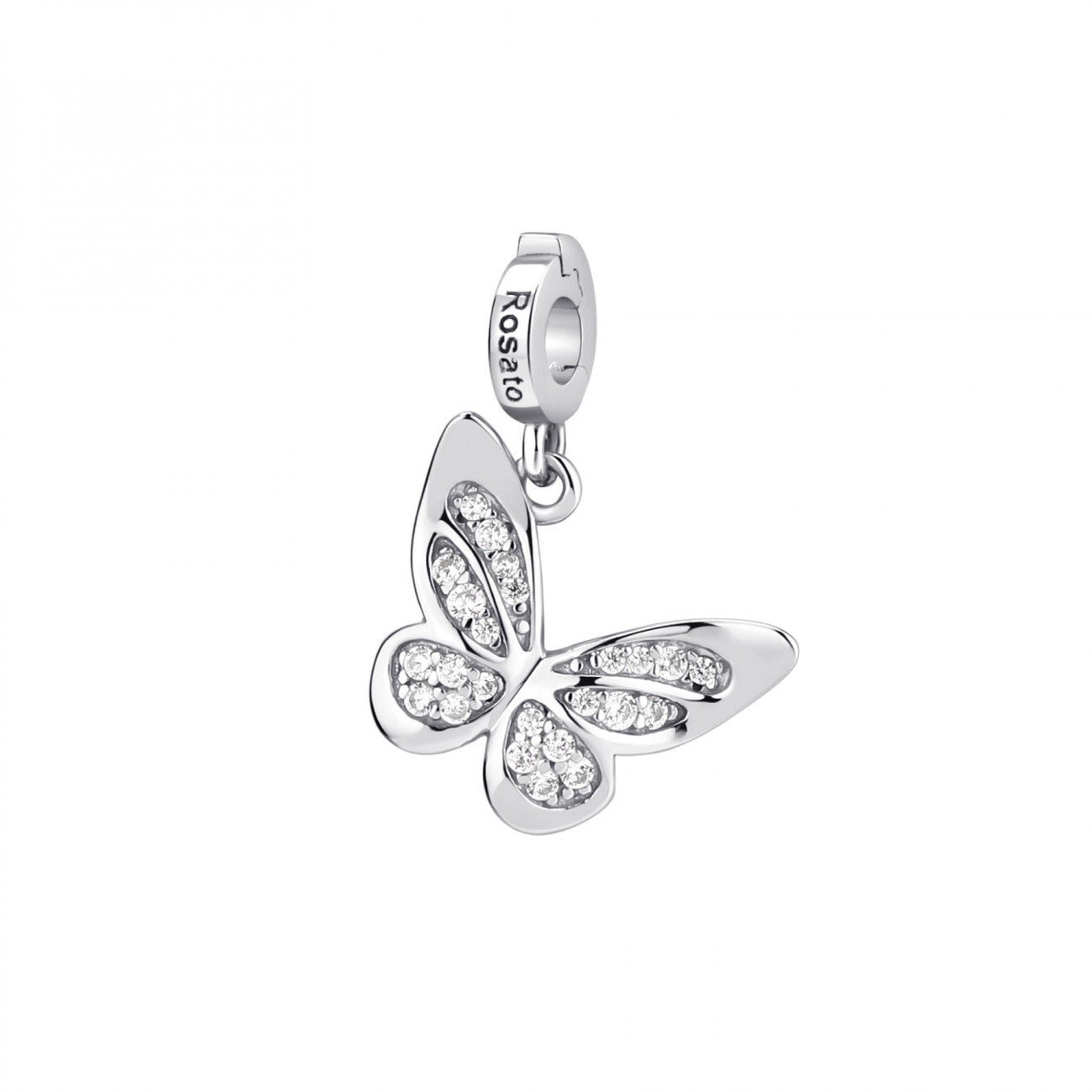 Charm Rosato Storie Farfalla