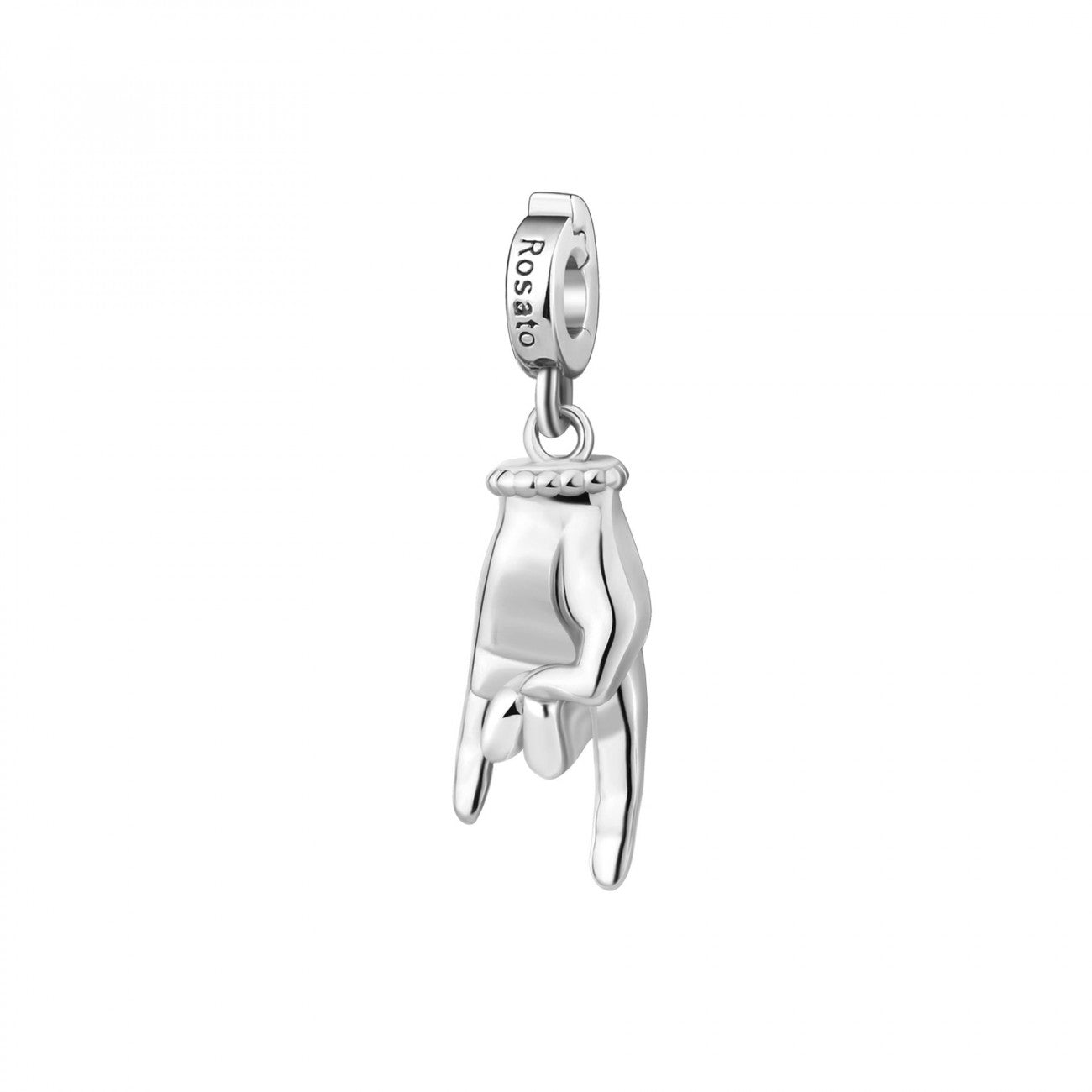 Charm Rosato Storie Mano corna