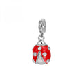 Charm Rosato Storie Coccinella Smalto rosso