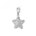 Charm Rosato Storie Stella marina con zirconi