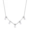 Collana girocollo Rosato Azzurra Perle