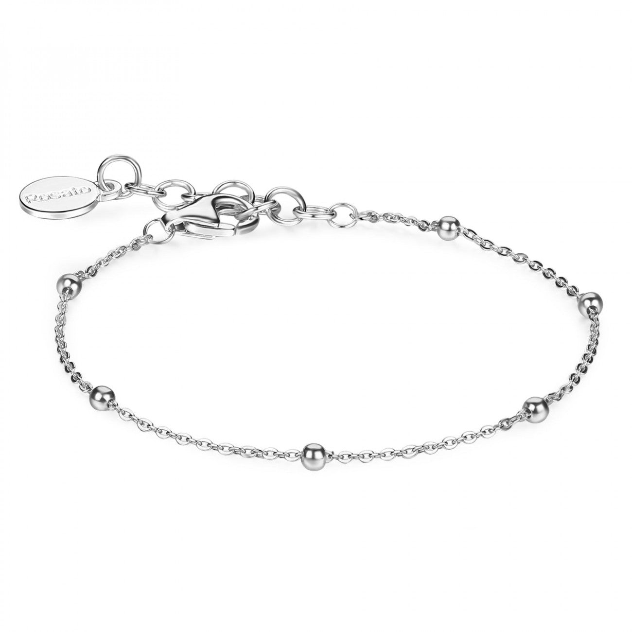 Bracciale donna Rosato Storie morbido con palline