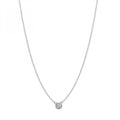 Collana girocollo Rosato Bianca Pavè Tondo