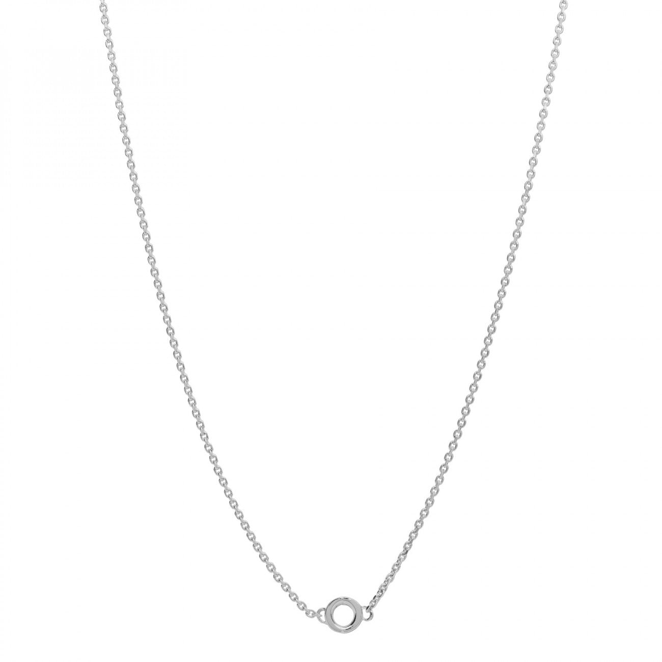Collana Rosato Storie Catena Forzatina argento