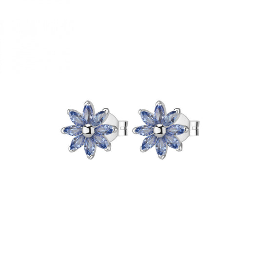 Orecchini Rosato donna Gaia Fiori blu
