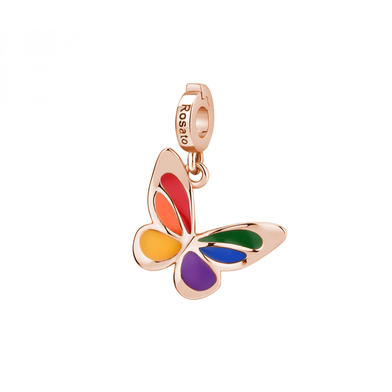 Charm Rosato Storie Farfalla rosè multicolor
