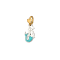 Ciondolo Dodo Mariani Sirena Argento, oro giallo