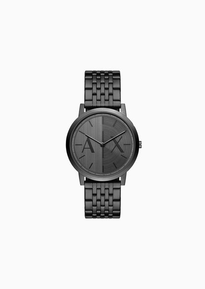 Orologio Armani Exchange acciaio nero