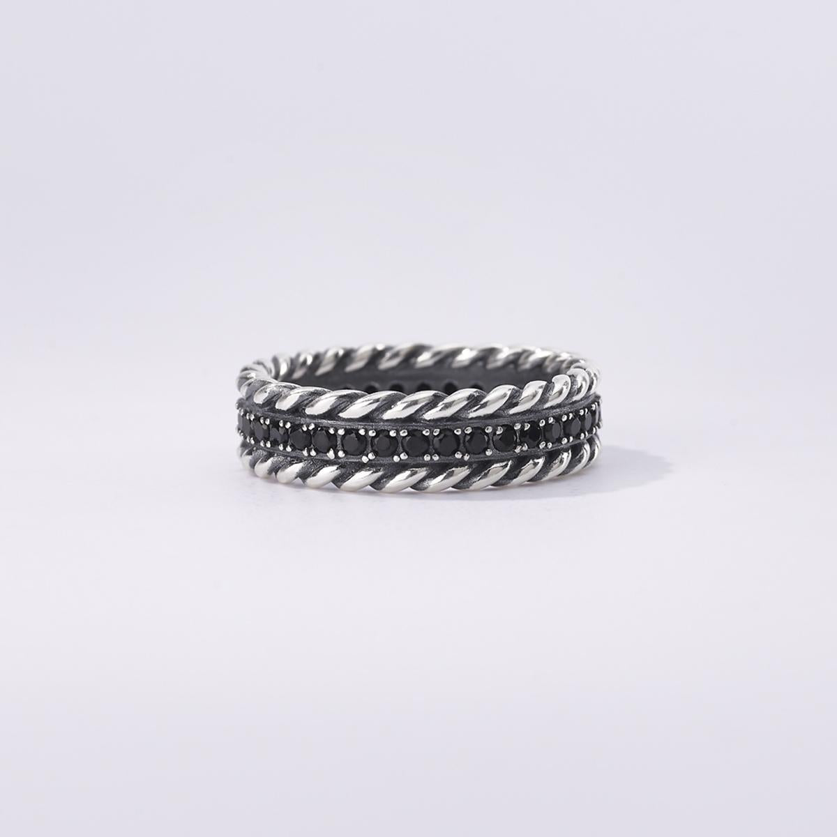 Anello Mabina Uomo Corda