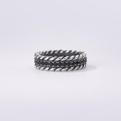 Anello Mabina Uomo Corda