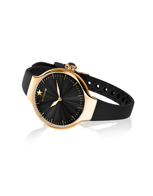 Orologio Hoops donna Nouveau Chérie Sliding Gold Nero