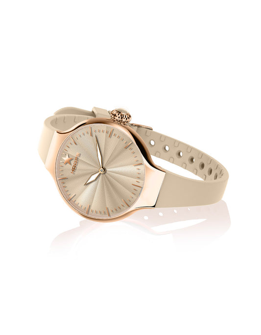 Orologio Hoops donna Nouveau Chérie Sliding Gold Beige