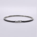 Bracciale Mabina Tennis Club Zirconi Neri
