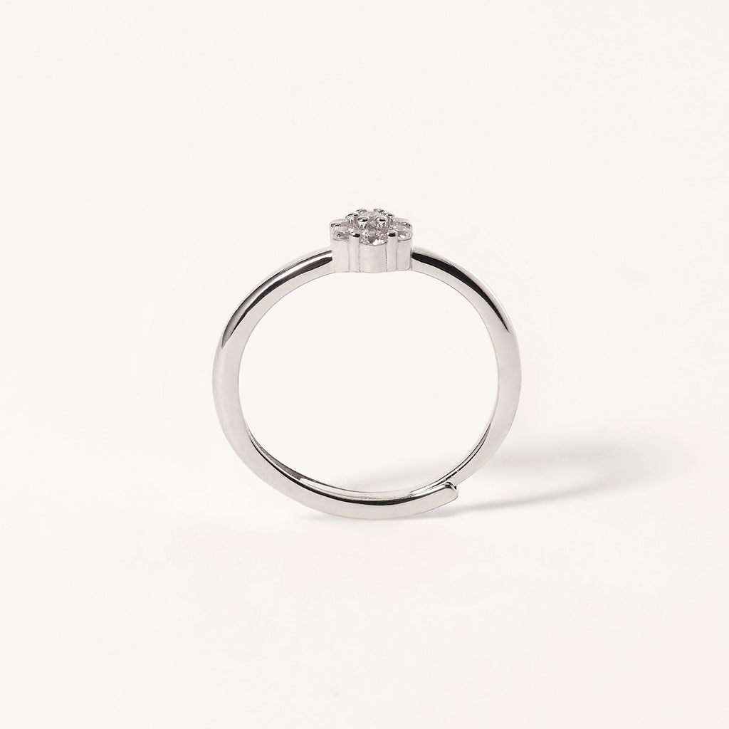 Anello Mabina donna Fior Fiore Bianco