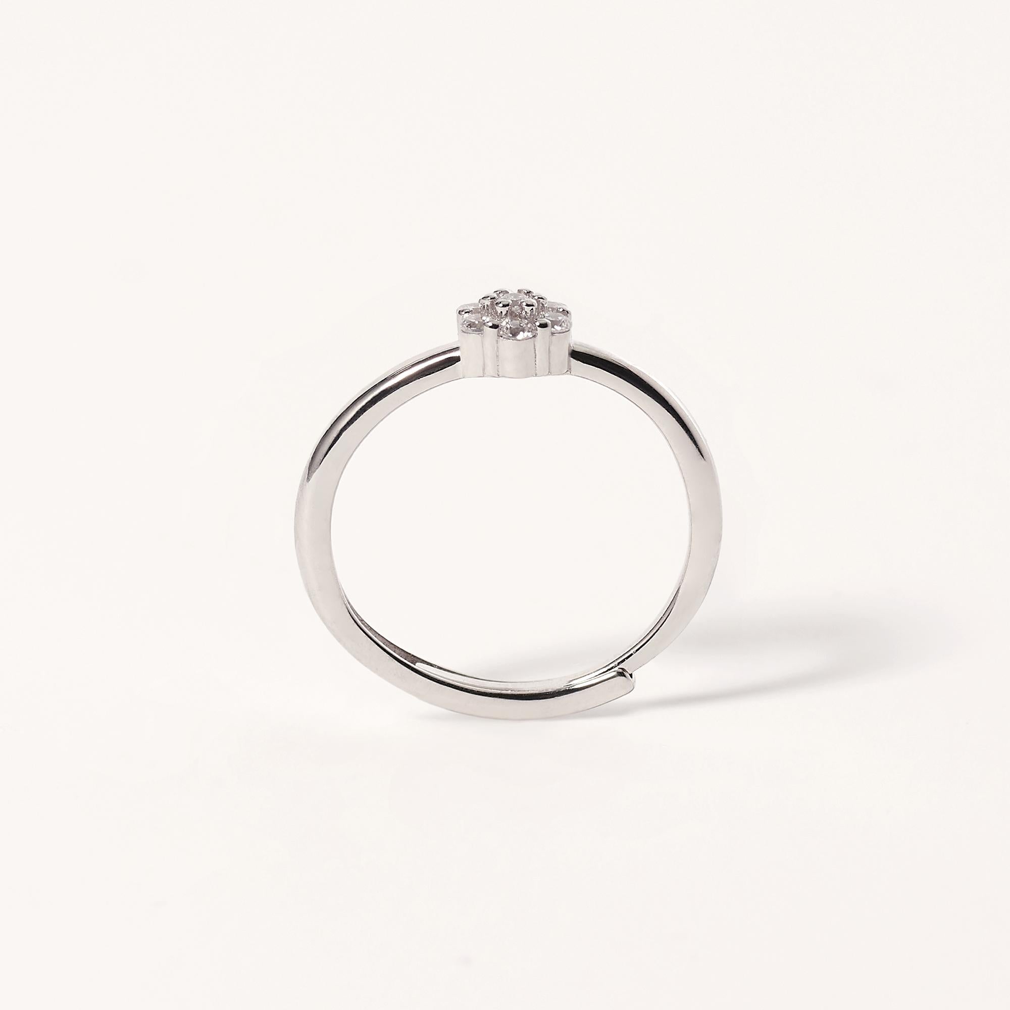 Anello Mabina donna Fior Fiore Bianco