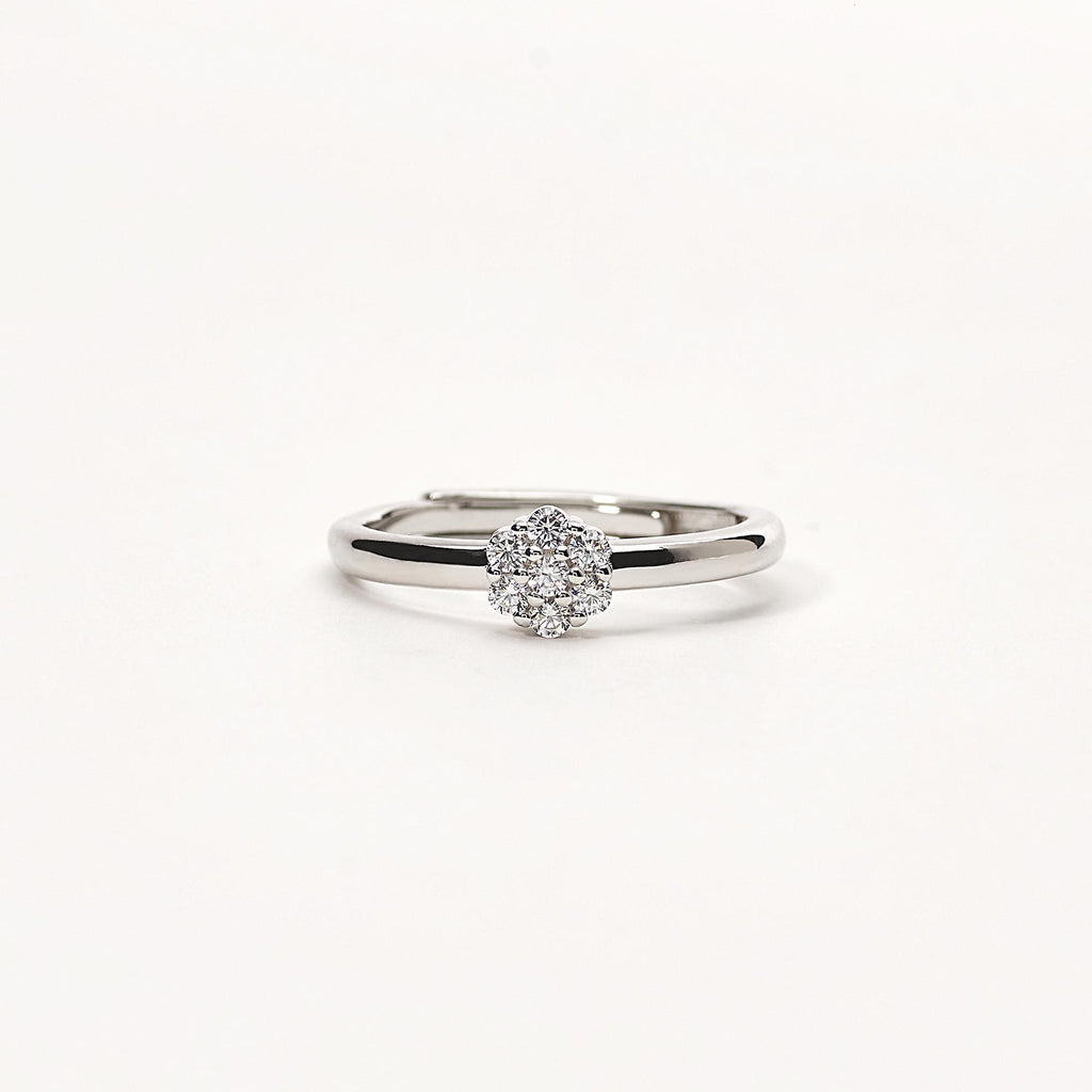 Anello Mabina donna Fior Fiore Bianco