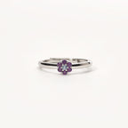 Anello Mabina donna Fior Fiore Viola