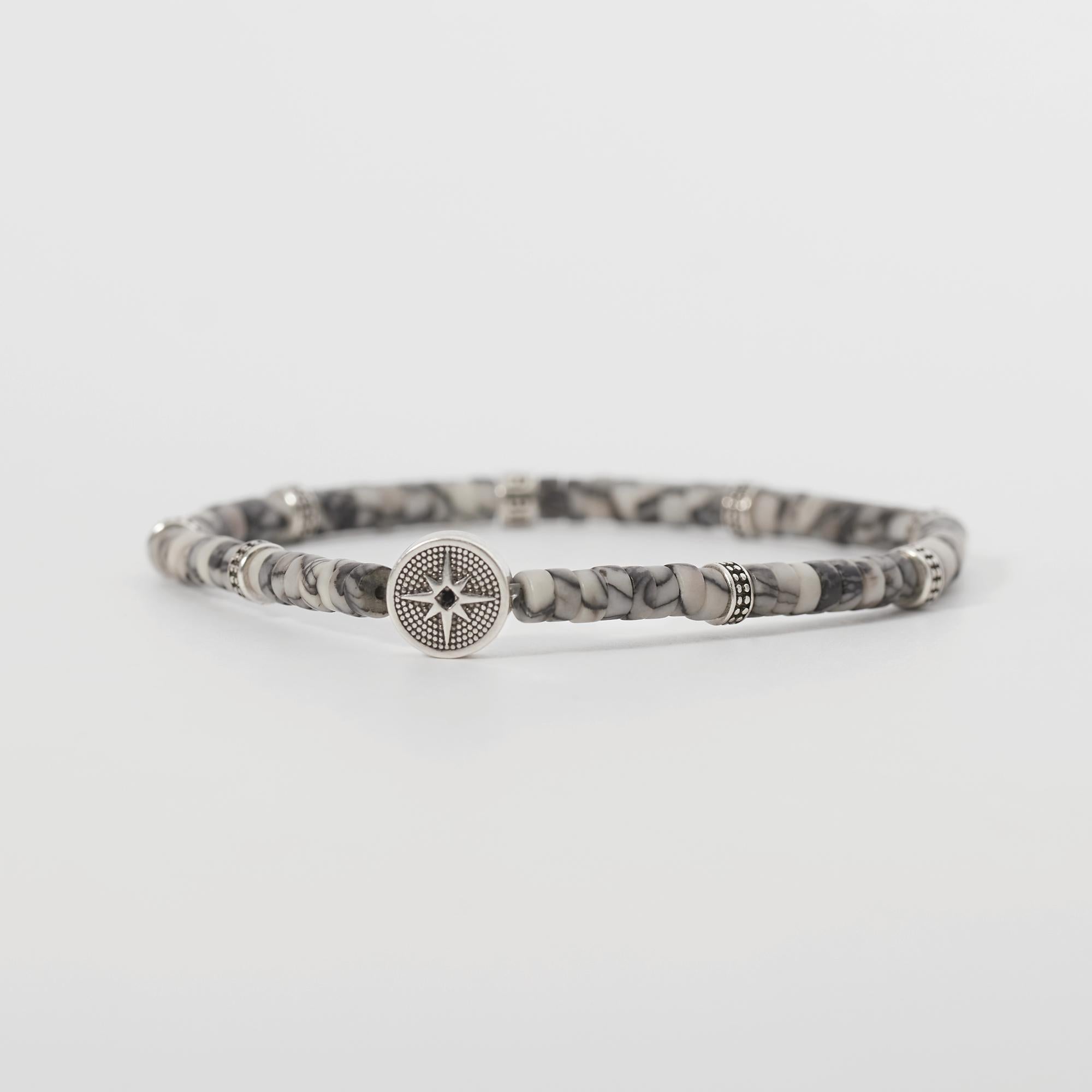 Bracciale Mabina Uomo Let's Go Grigio