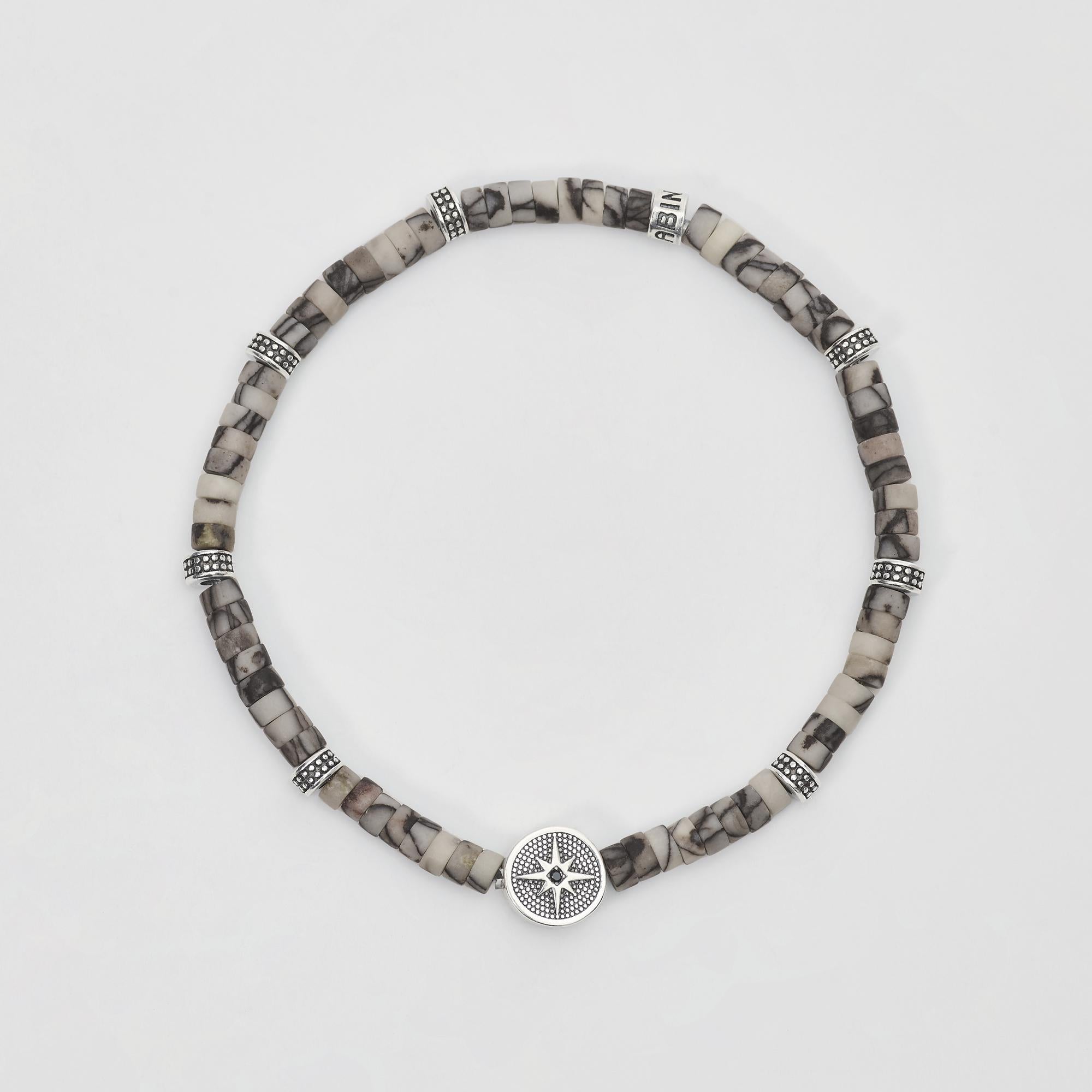 Bracciale Mabina Uomo Let's Go Grigio