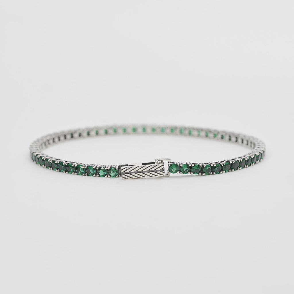 Bracciale Mabina Tennis Club Smeraldo