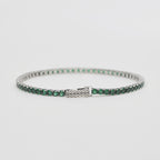 Bracciale Mabina Tennis Club Smeraldo