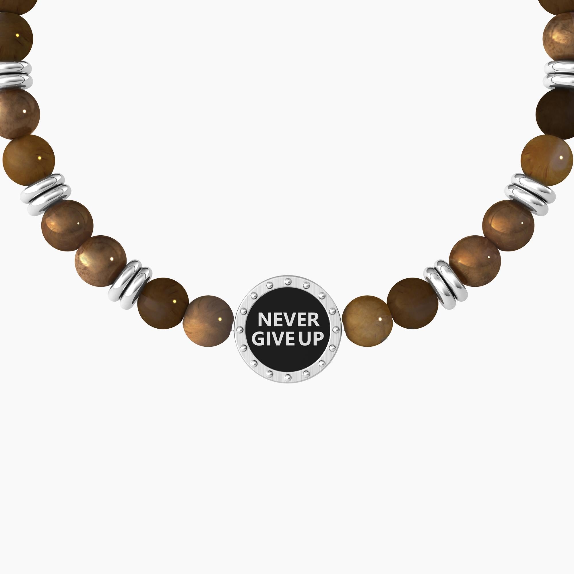 Bracciale donna kidult NEVER GIVE UP | TENACIA