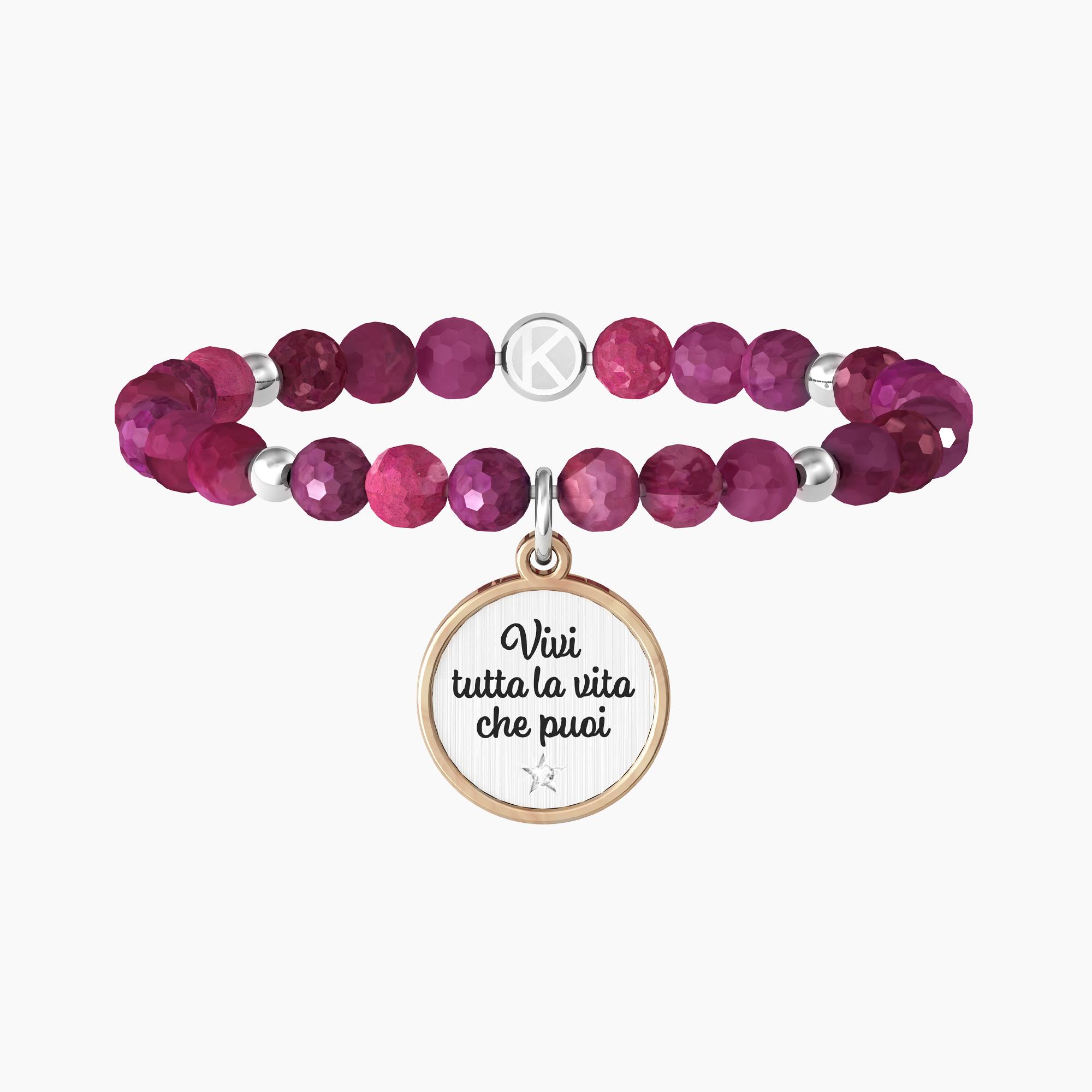 Bracciale donna Kidult Vivi tutta la vita che puoi