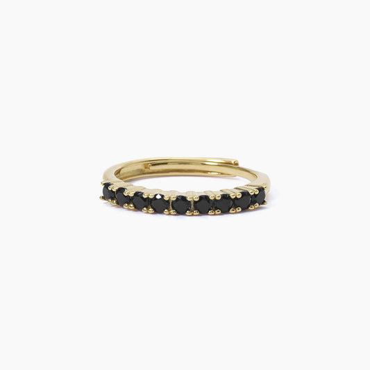 Anello Mabina donna Veretta nera Soirèe