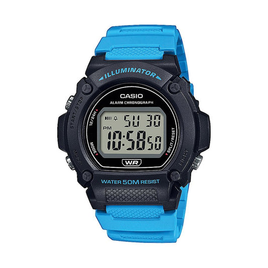 Casio Orologio Digitale in silicone Azzurro