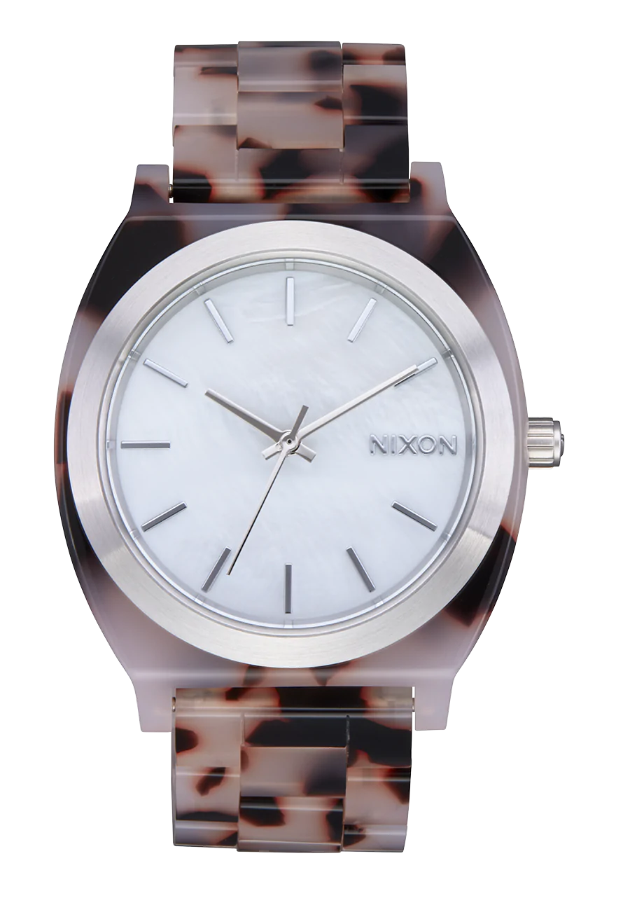 Orologio Nixon Time Teller Acetate Pink Tortoise