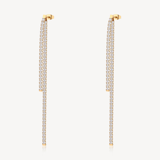 Orecchini Brosway Donna DESIDERI Gold Doppio filo