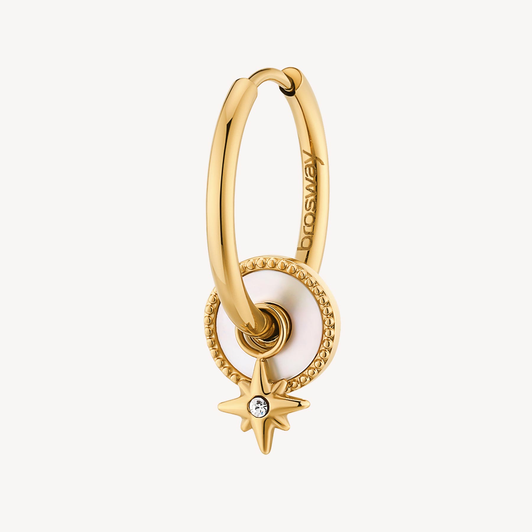 Orecchino Brosway donna Chakra Stella Gold