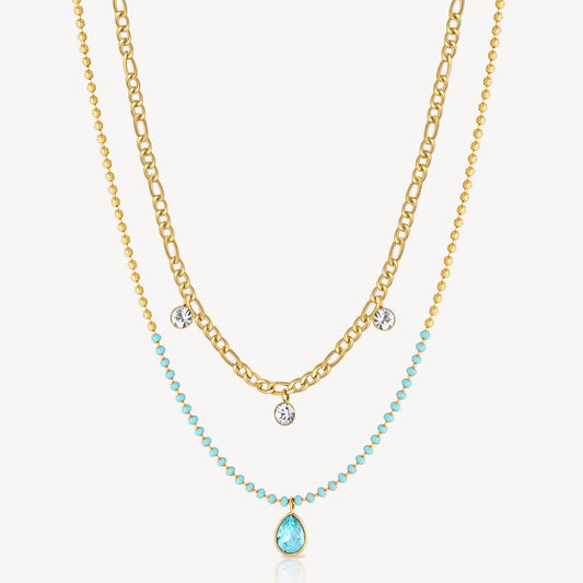 Collana Brosway donna Symphonia Turchese