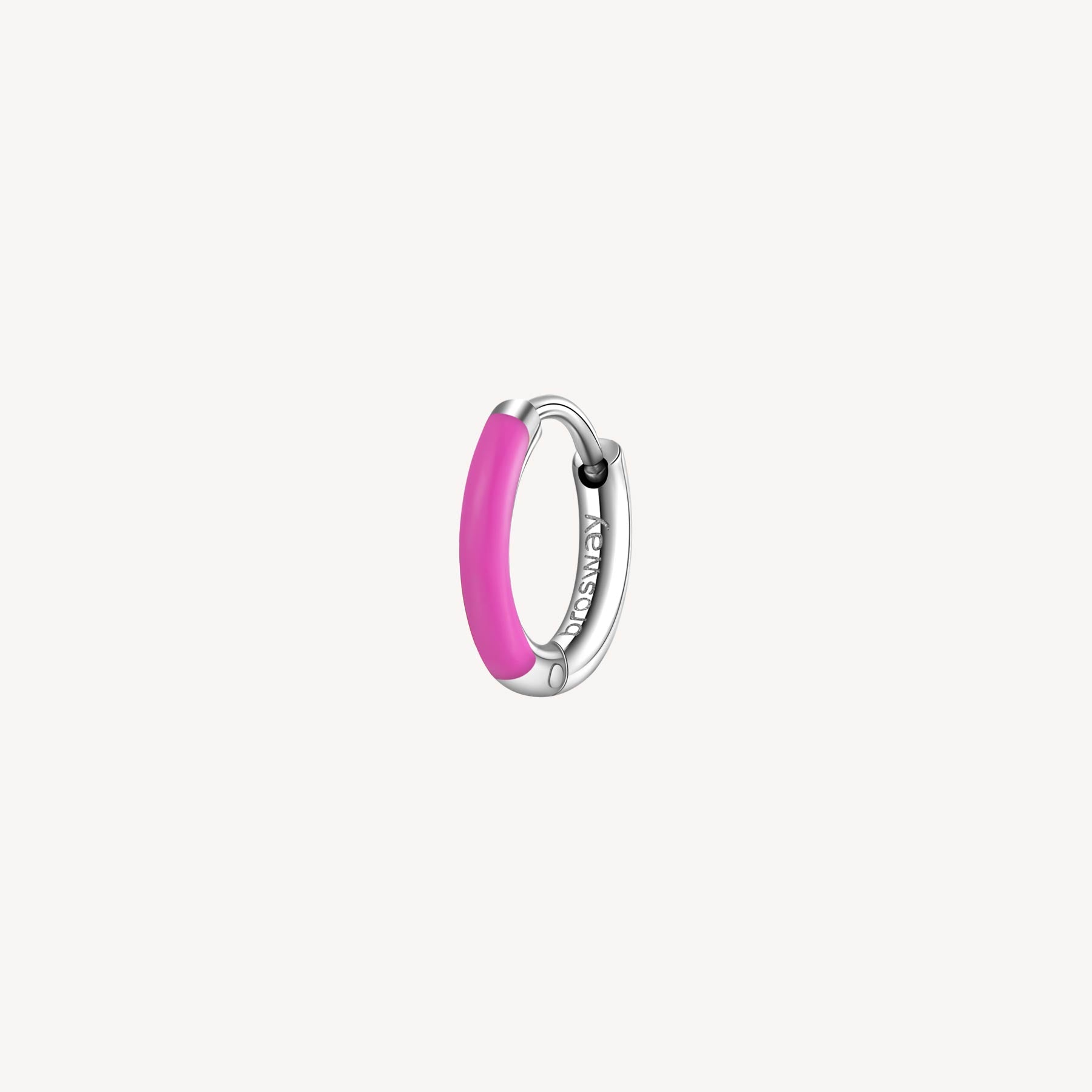 Orecchino Brosway donna Smaltato Symphonia Fucsia