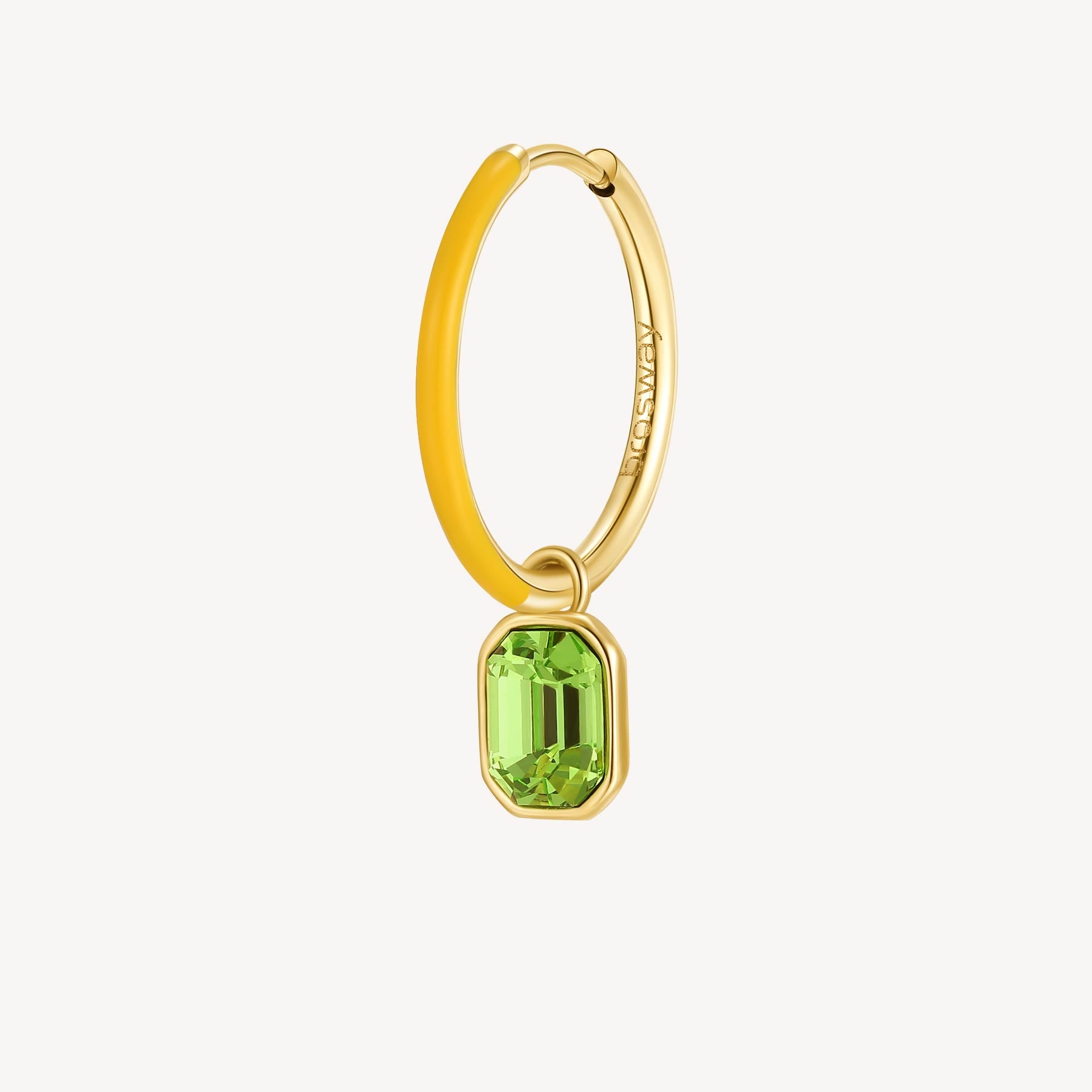 Orecchino Brosway donna Smaltato Symphonia Peridot