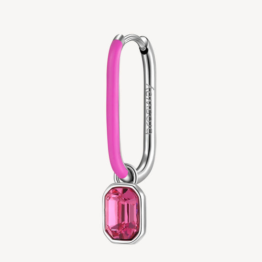 Orecchino Brosway donna Smaltato Symphonia Rose