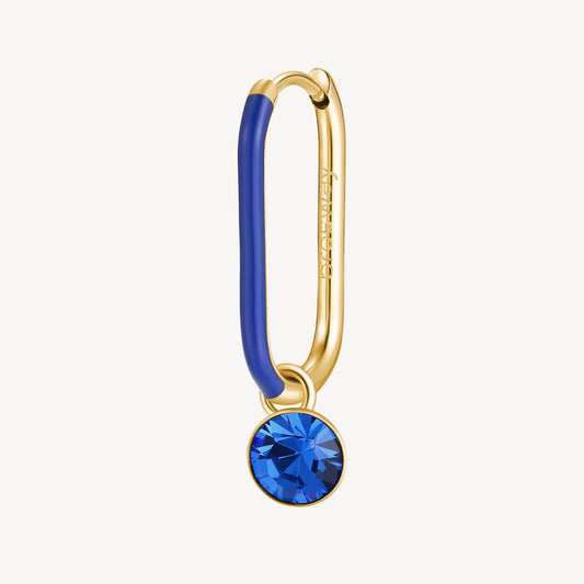 Orecchino Brosway donna Smaltato Symphonia Sapphire