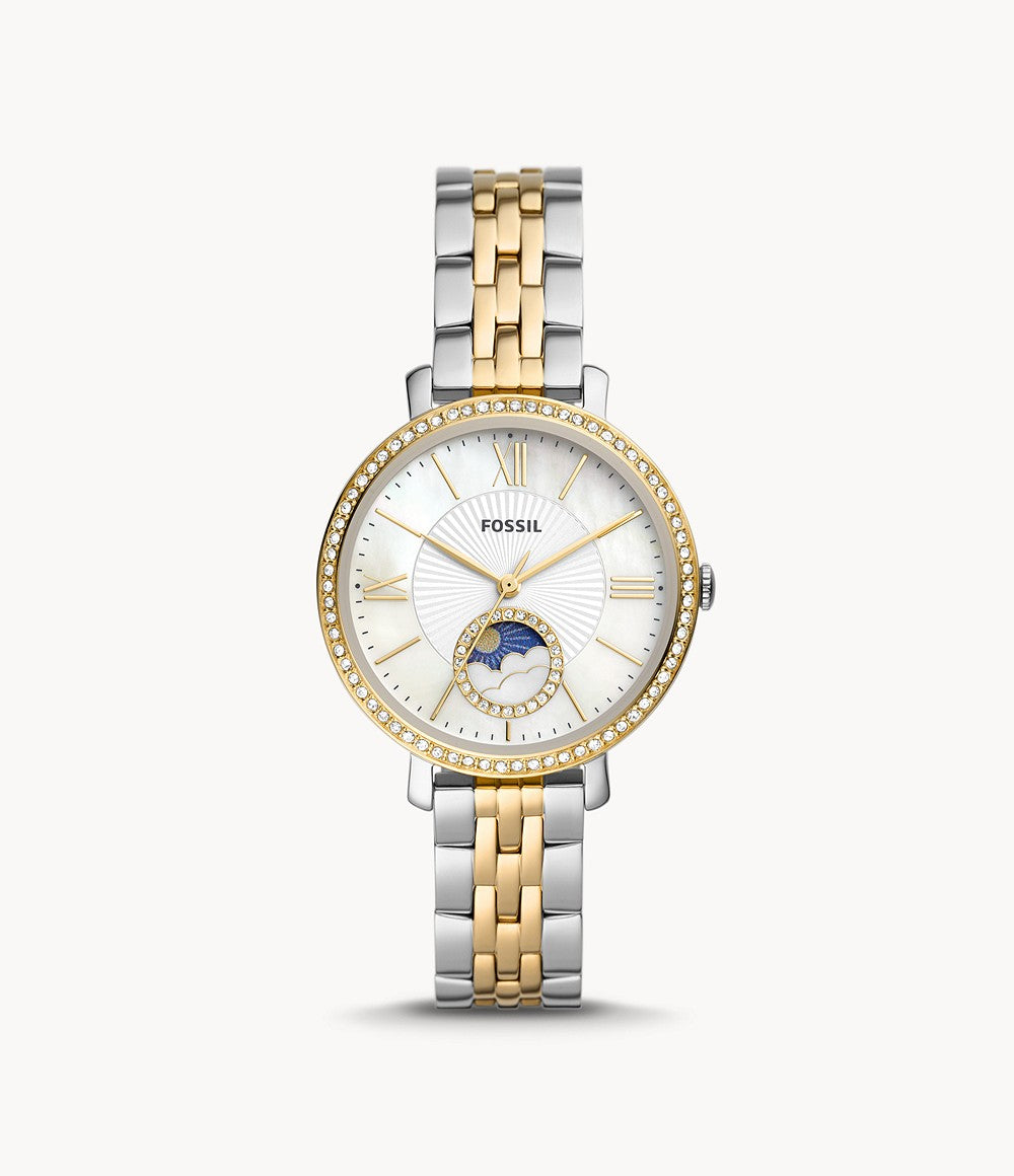 Orologio multifunzione Fossil donna Jacqueline con fasi solari e lunari