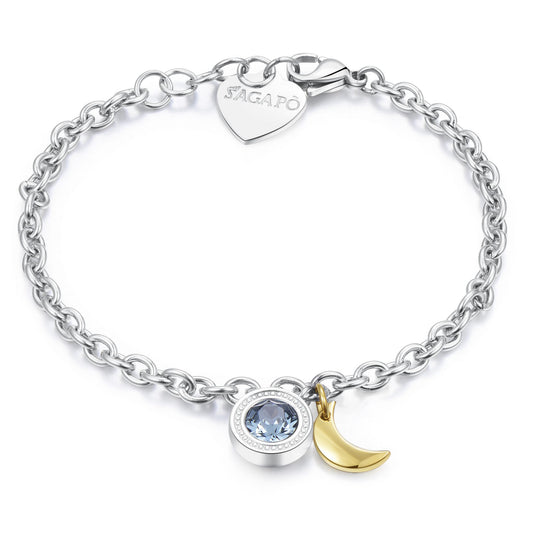 Bracciale S'Agapò donna Lucky Light Luna