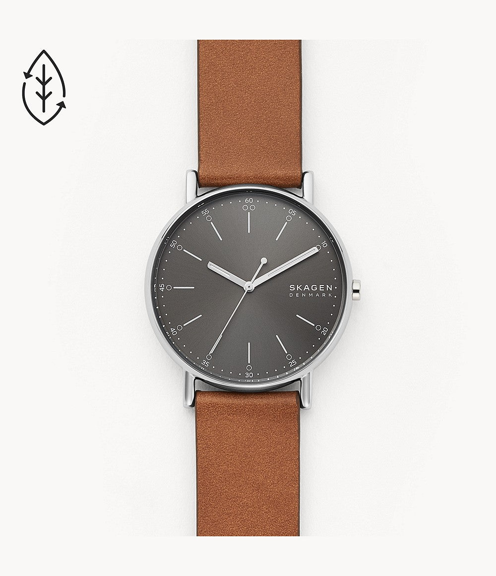 Orologio Skagen uomo Signatur Brown Leather