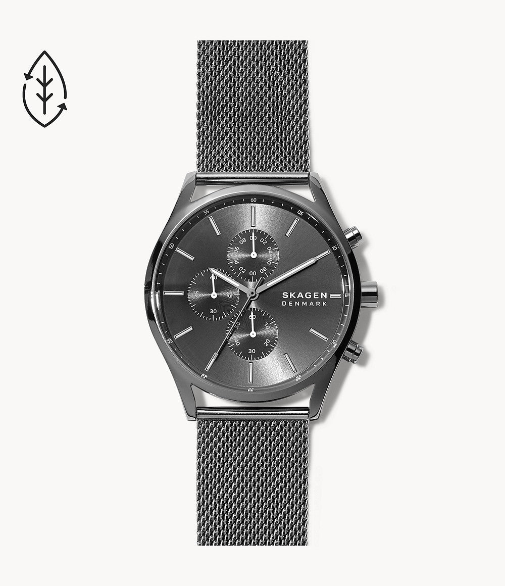 Orologio Skagen uomo Holst Chronograph Charcoal