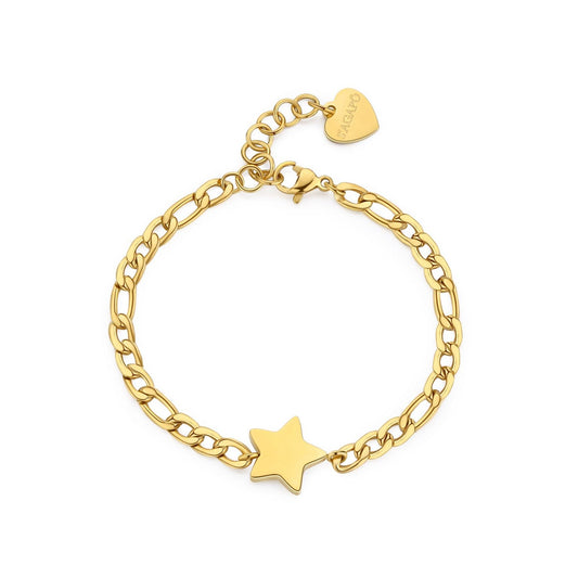 Bracciale S'agapò Donna MY LOVE Stella Gold