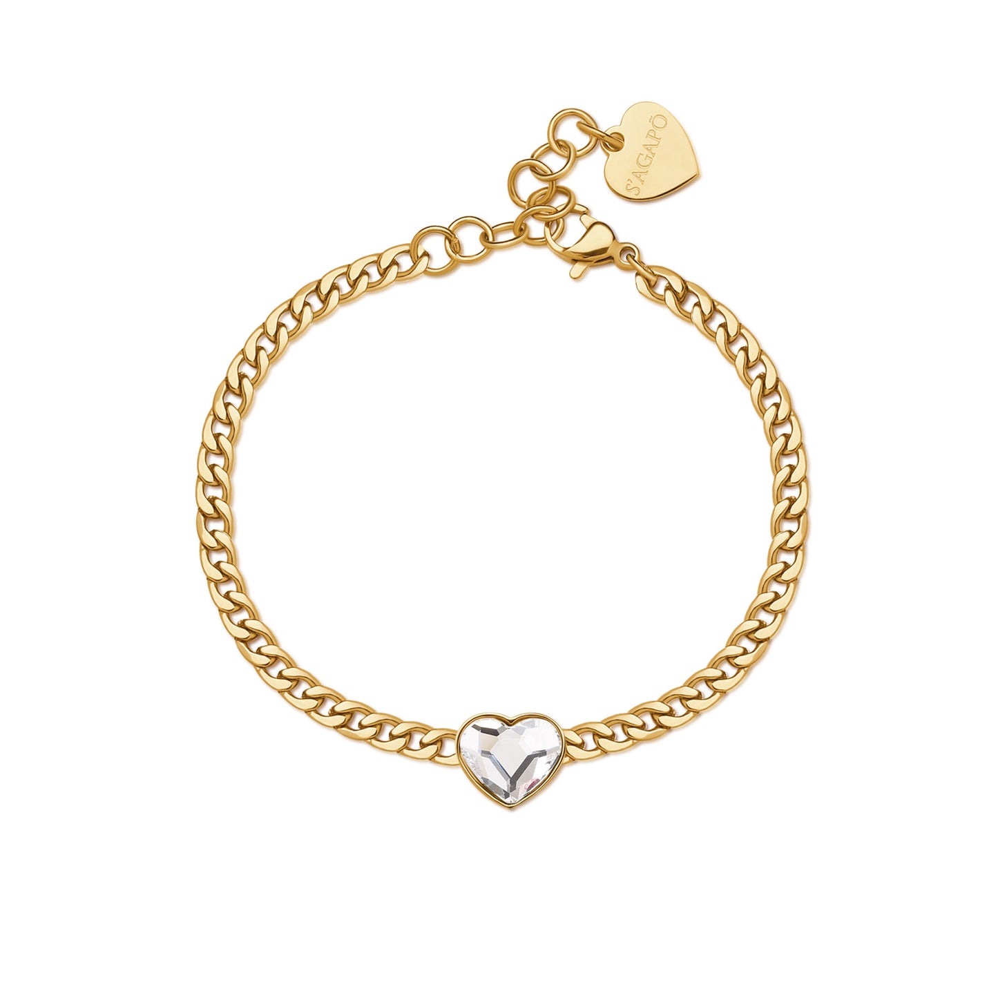 Bracciale S'Agapò donna My Love Gold