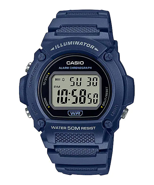 Casio Orologio Digitale in silicone Blu