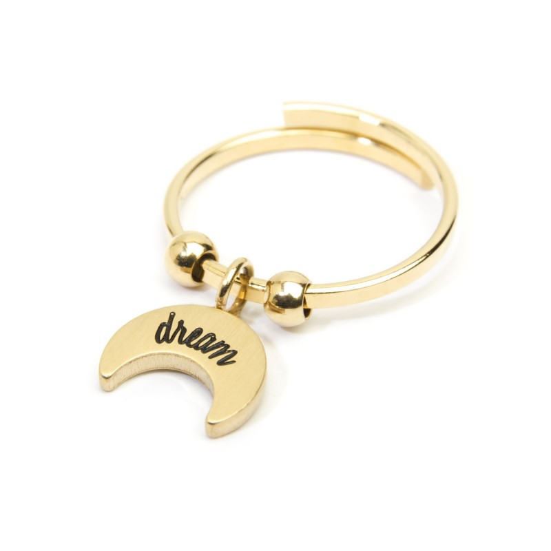 Anello Marlù Luna pendente